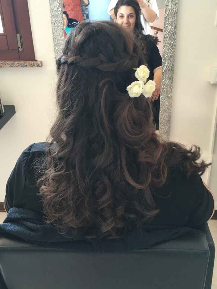 Acconciatura scelta!! che giornata! - 1