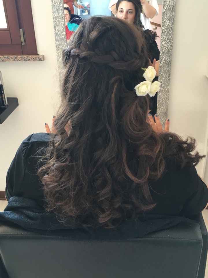 Acconciatura scelta!! che giornata! - 2