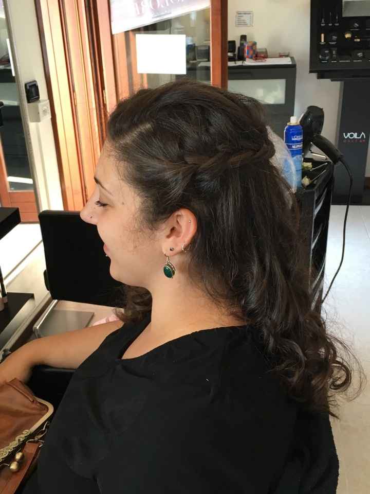 Acconciatura scelta!! che giornata! - 3