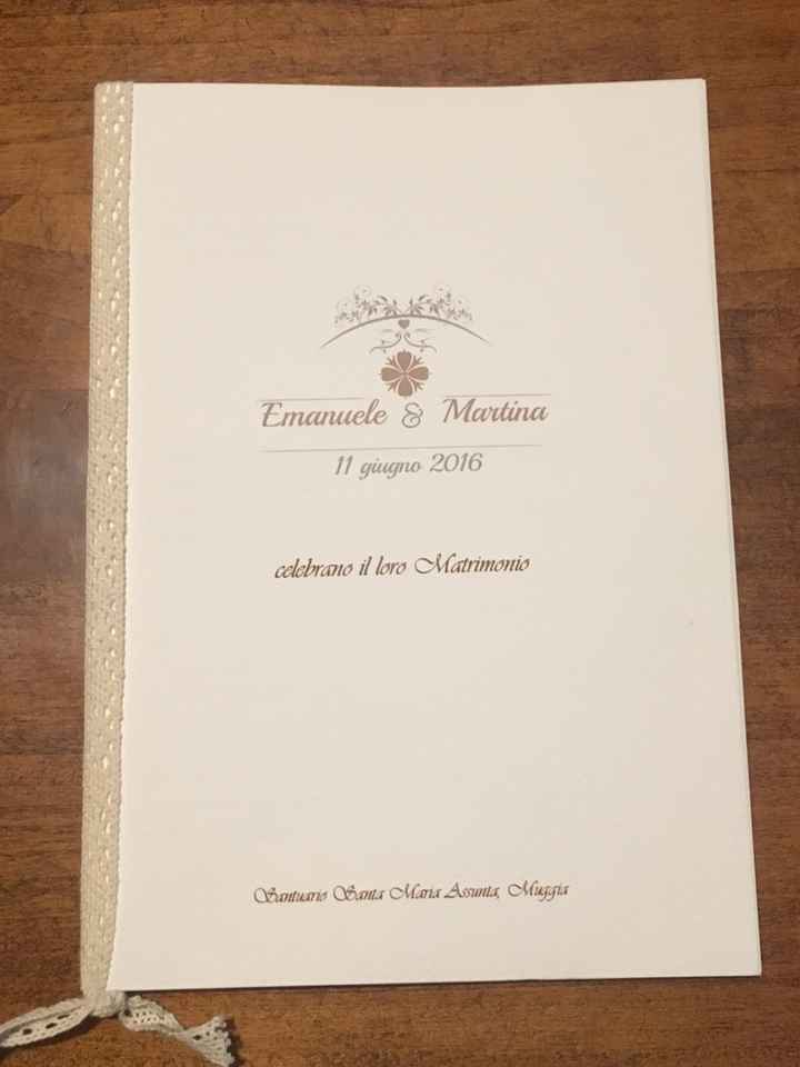 Idee copertina libretto messa - 1