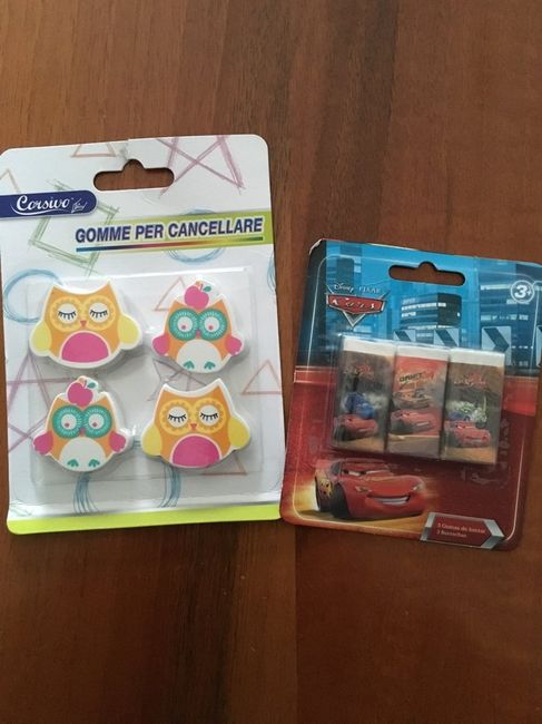 Ecco il contenuto delle borse per i bimbi - 2