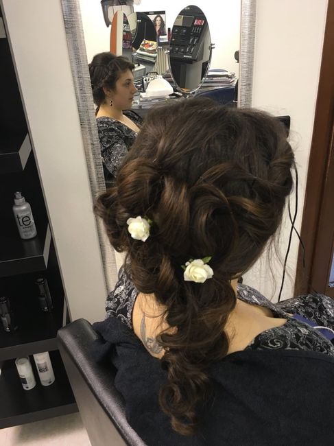 Seconda prova acconciatura..confronto con la prima! - 6