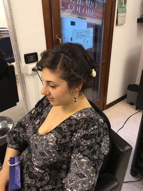 Seconda prova acconciatura..confronto con la prima! - 7