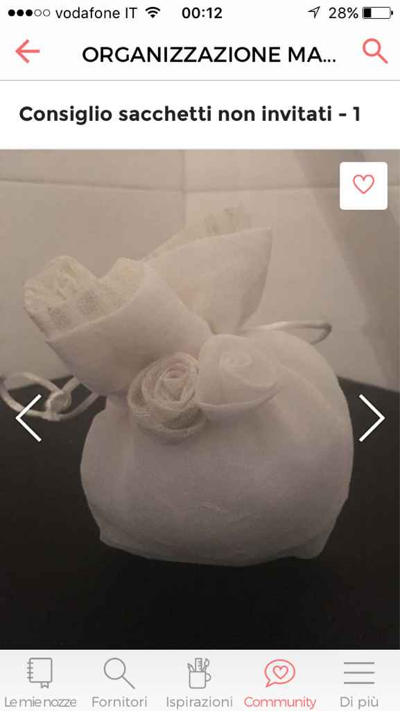 Sacchetti non invitati..aiutatemiiiii - 1