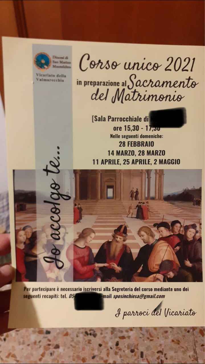 Corso prematrimoniale e norme anticovid - 1