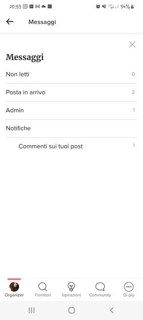 Aiuto, non riesco a visualizzare la riso del fornitore 2