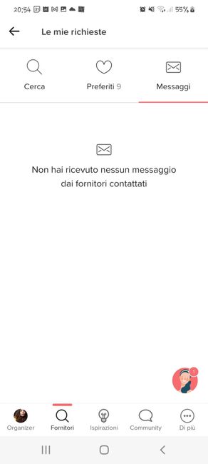 Aiuto, non riesco a visualizzare la riso del fornitore 3