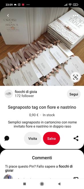 Help 😣suggerimenti per fare dei segnaposti belli fai da te?!?!?! 2