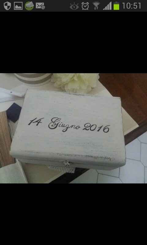 Scatola porta fedi - 1