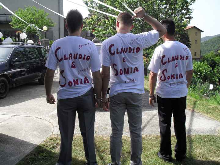 le magliette dei ragazzi