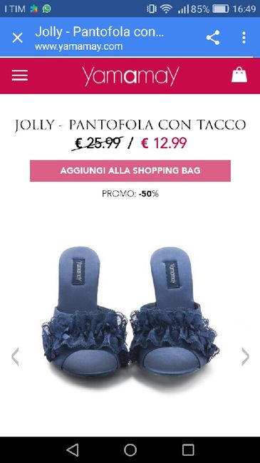 Pantofole da sposa - 1