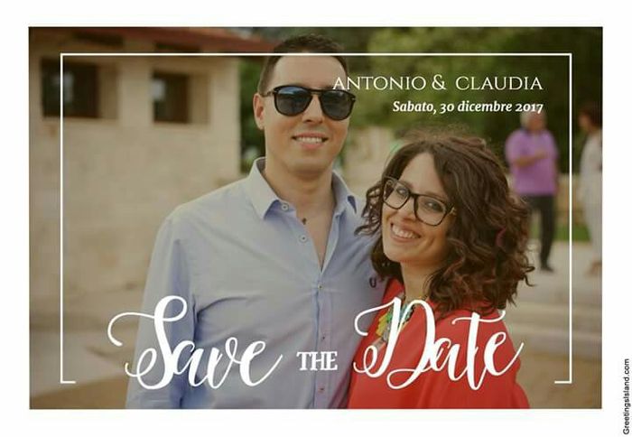 Save the date - 1