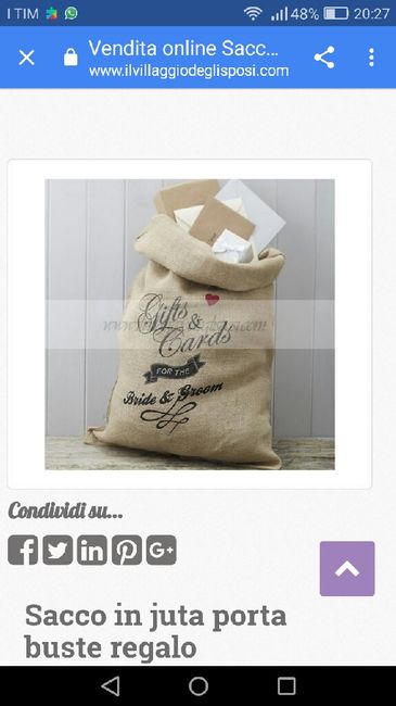Idee scatola porta buste, no torta!! - 1
