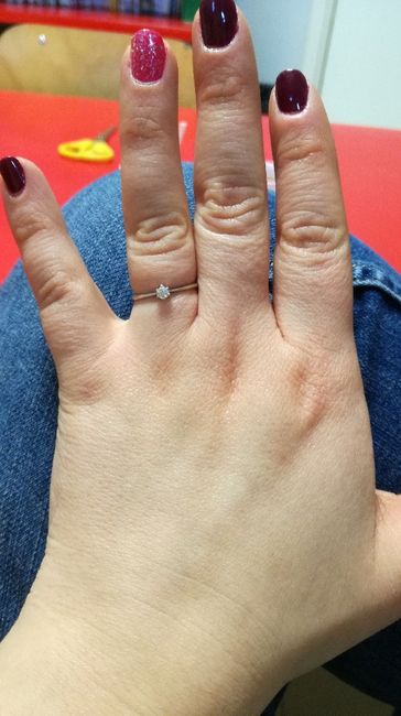 Anello di fidanzamento? Diamo il via alle foto più brillanti del 2018! =d - 1