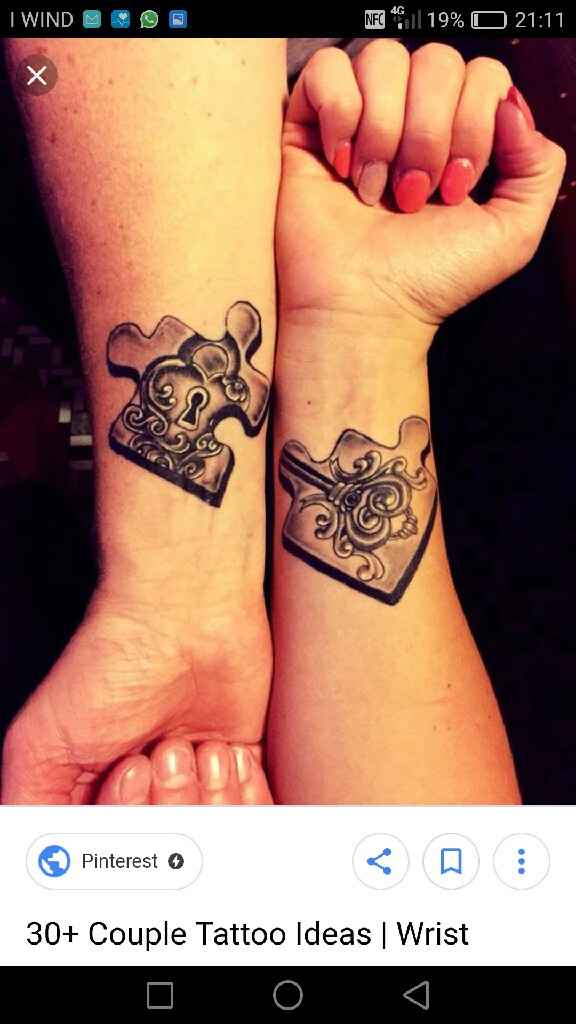 Tema matrimonio - tattoo - 1