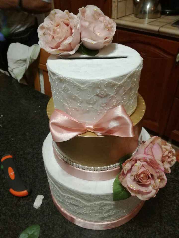  Wedding cake box terminata .. vi piace ? - 2