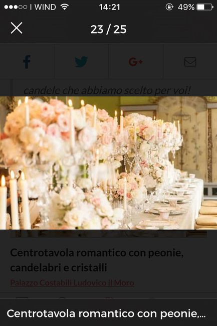 Tema fiori - centrotavola e segnaposti - 3