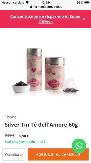 The/tisane come bomboniera - 1