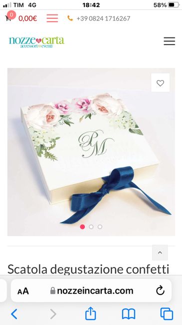 Scatole degustazione confetti - 1