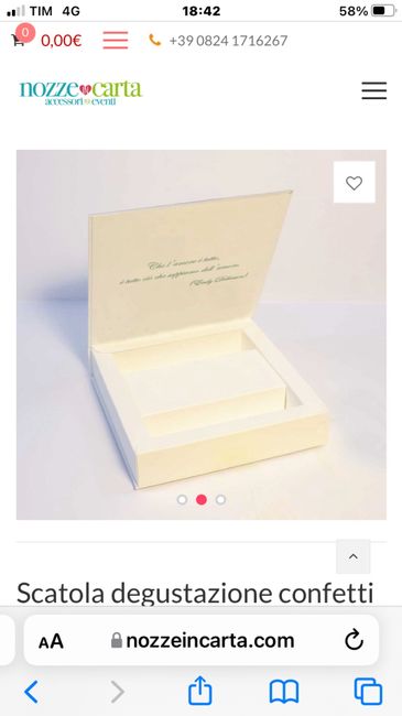 Scatole degustazione confetti 2