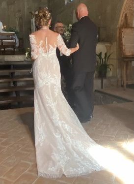 Prima prova! e 'bustle' coda abito.. 1