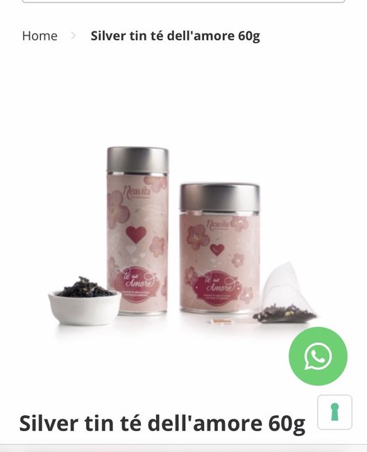 Bomboniere:vino o tisane? - 1