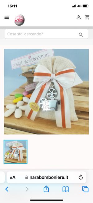 Bomboniera tema cinema - 1