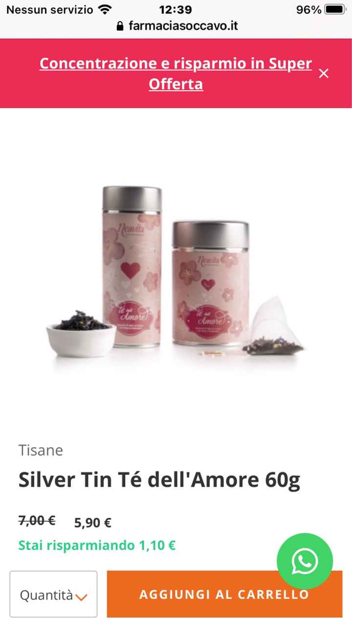 The/tisane come bomboniera - Organizzazione matrimonio - Forum Matrimonio. com