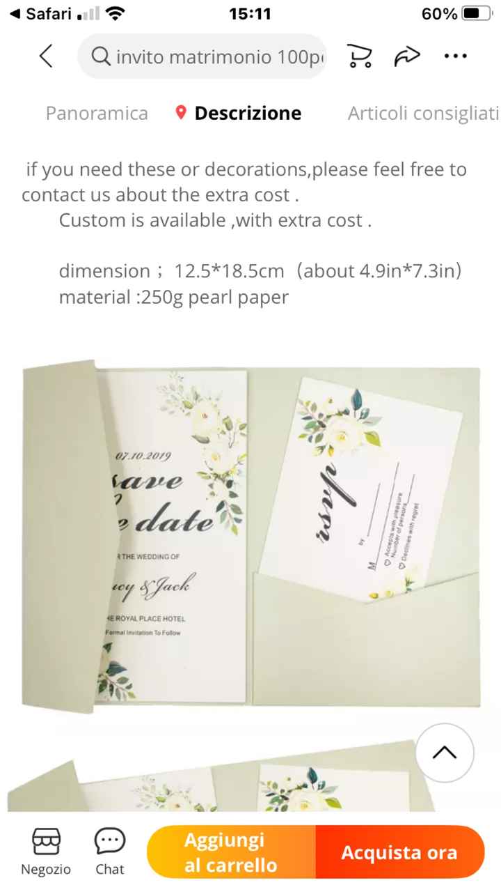 Partecipazioni arrivate - 1