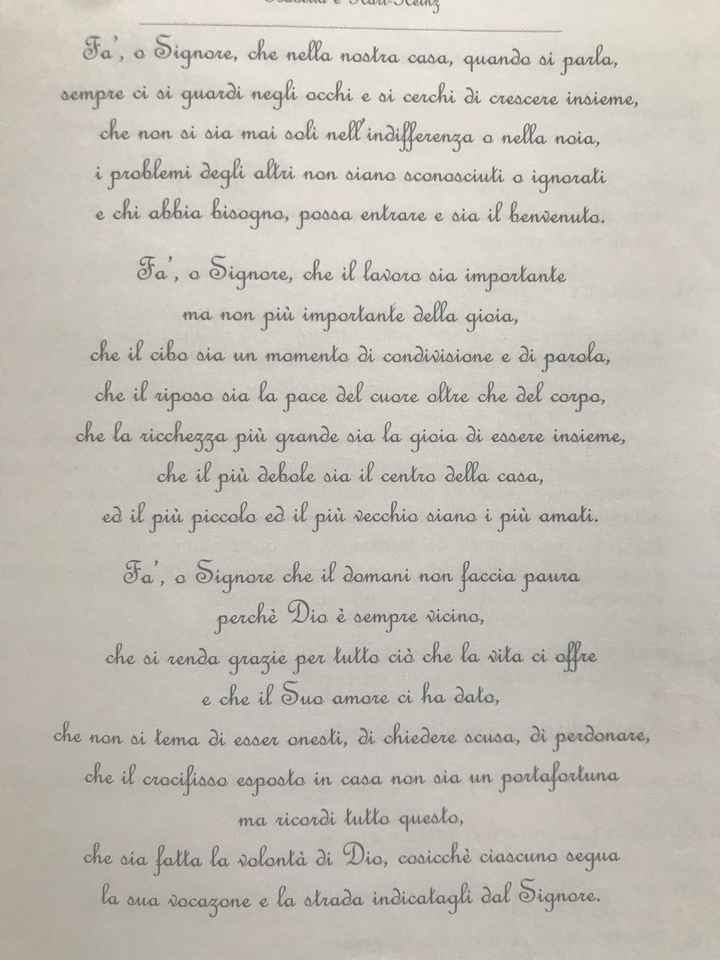 Letture matrimonio! - 1