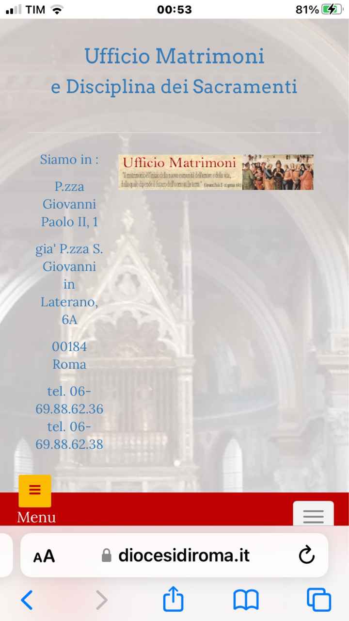 Vicariato di Roma - 1