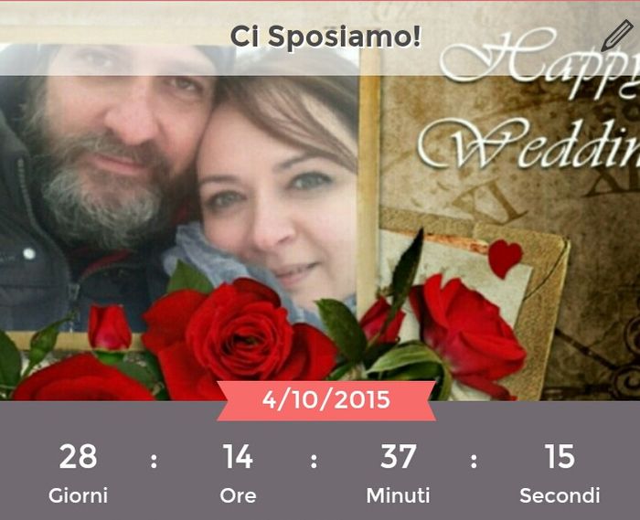 Quanti giorni mancano alle vostre nozze? :) - 1