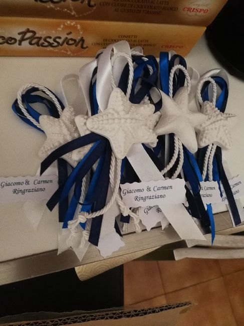 Segnaposto e bombiniere arrivati - 2