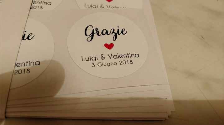  Adesivi bomboniere - 1