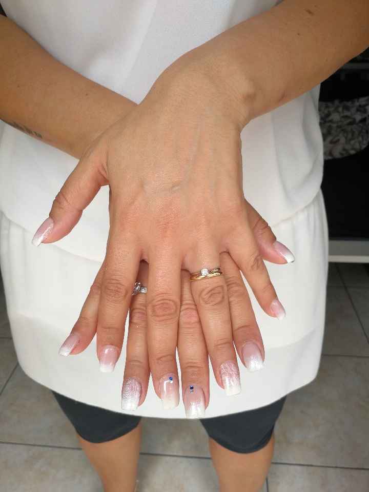 My wedding's nails - 1