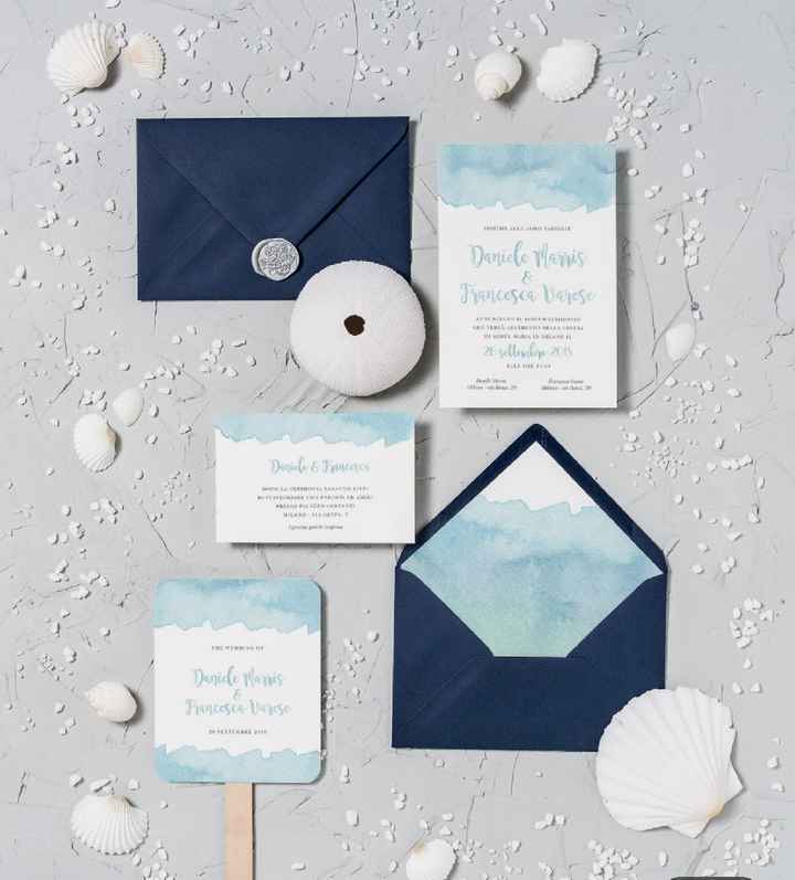 Idee inviti tema mare - 1