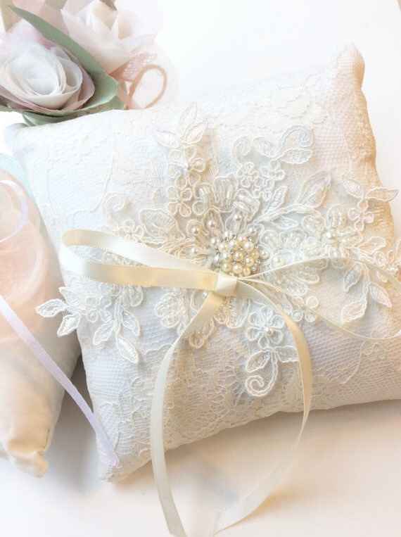 Cuscino porta fedi - 1