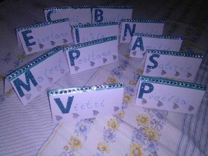 Tableau pronto segnatavoli - 1