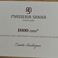 Voucher 1000€ Masseria Sanrà - 2