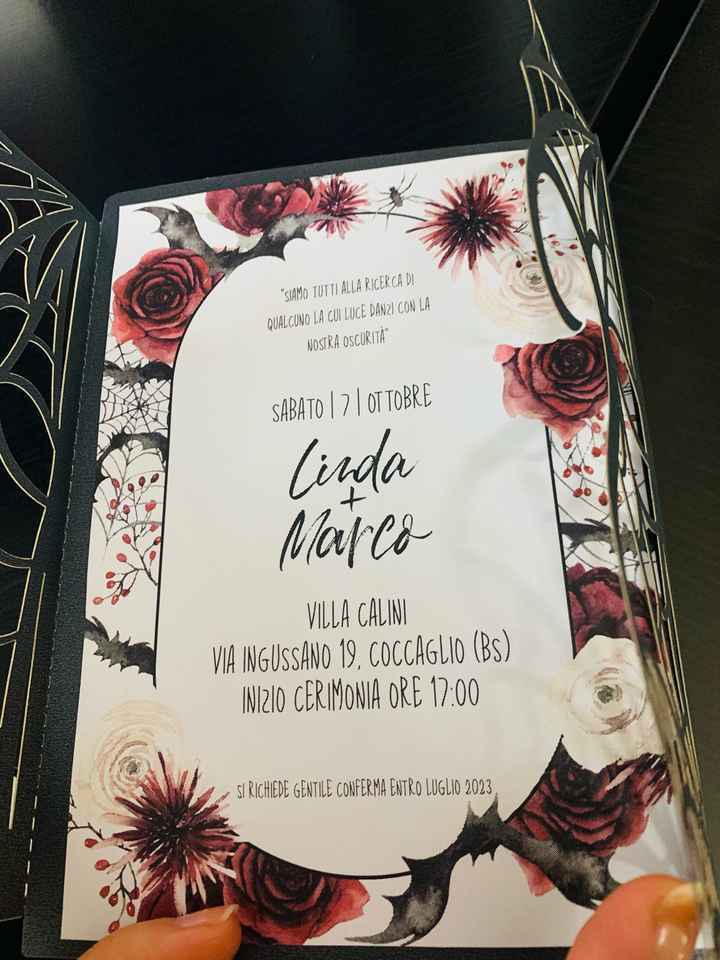 Partecipazioni matrimonio civile in location - 1