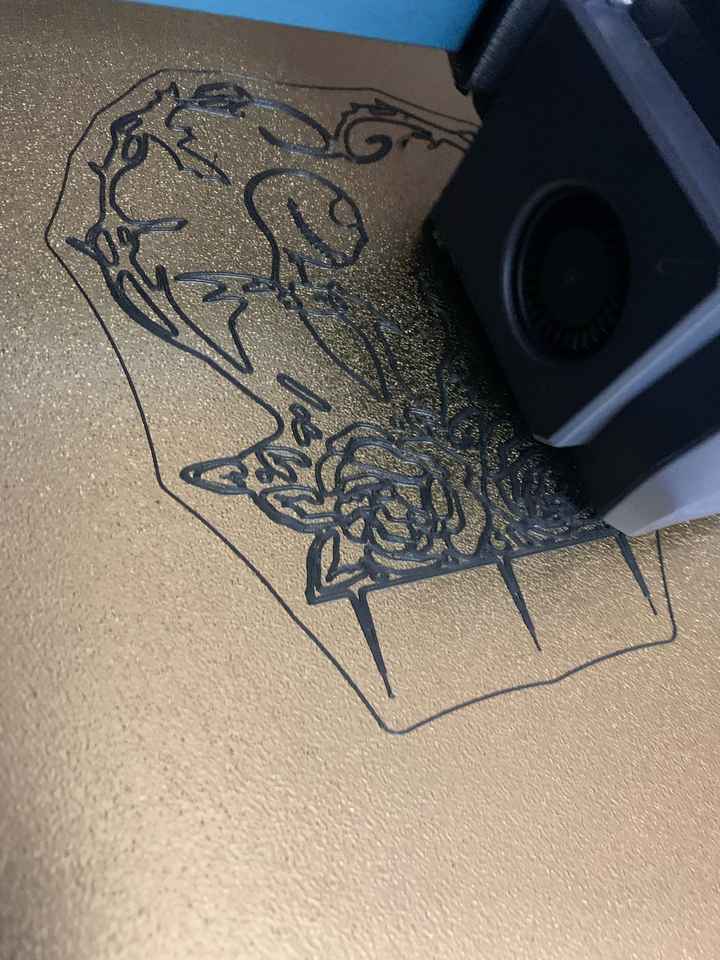 Cake topper:work in Progress - 2