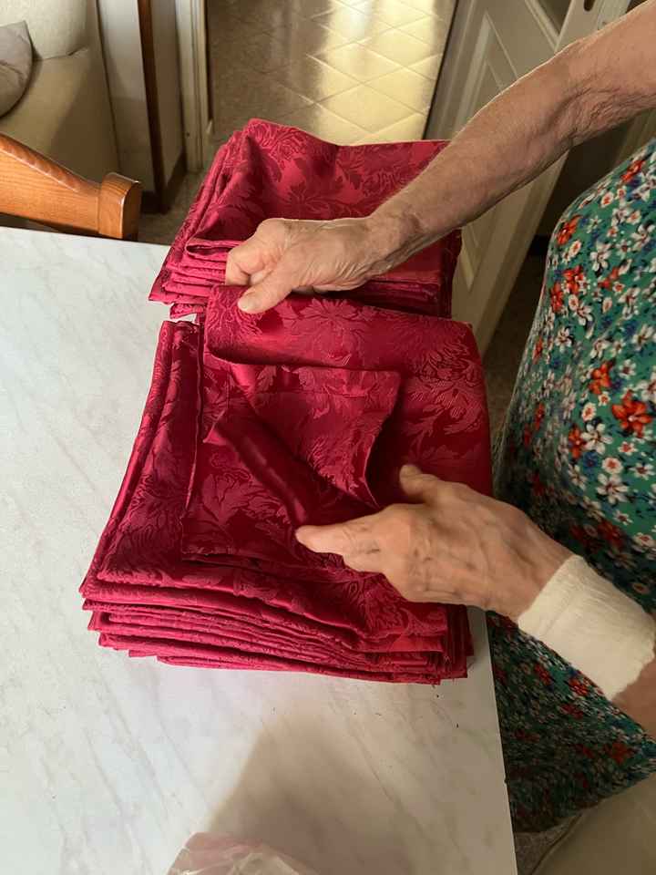 Nonna al lavoro!💪🏻tovaglioli - 1