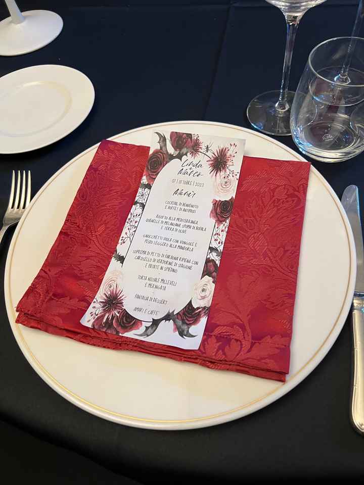 Prova menù/tovagliato effettuata - 3