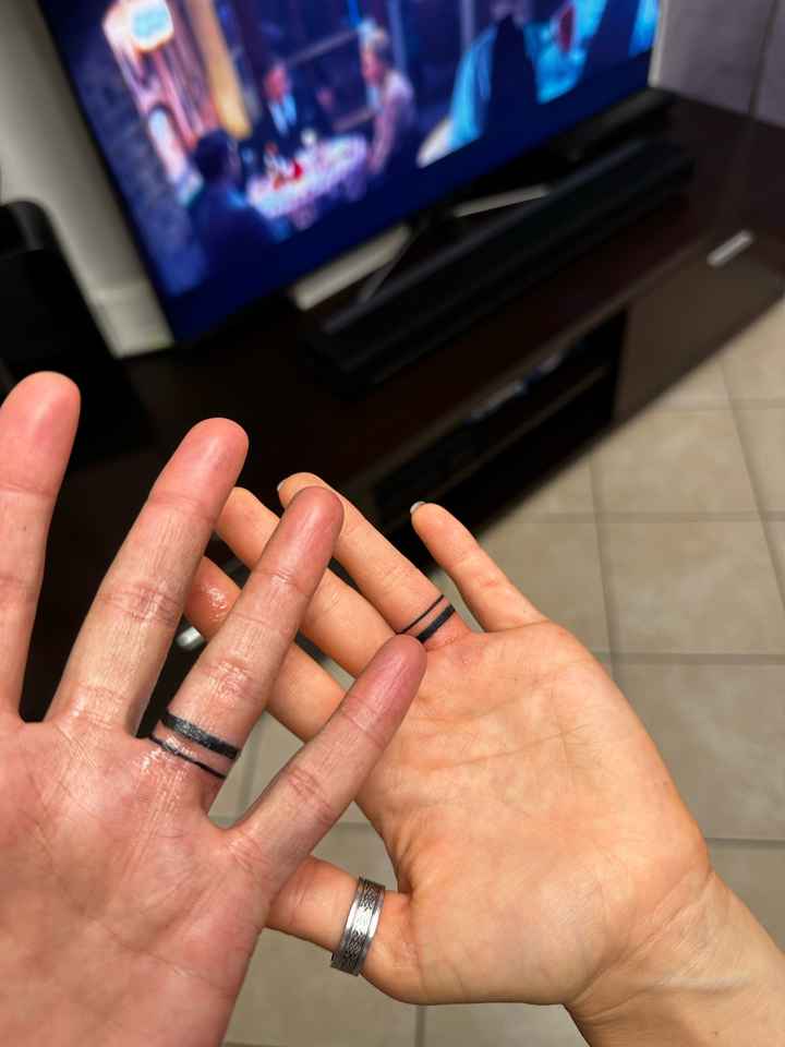 Da ieri abbiamo le nostre fedi 🖤 - 2