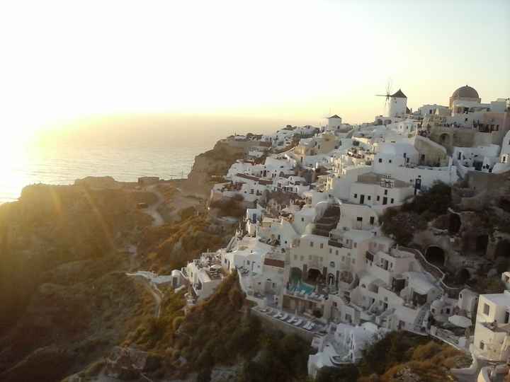 santorini sunset ...la proposta d'Amore più romantica