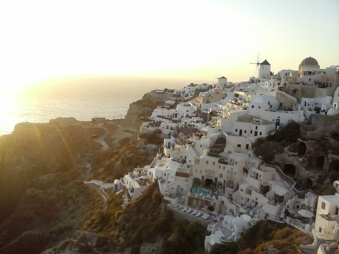 santorini sunset ...la proposta d'Amore più romantica