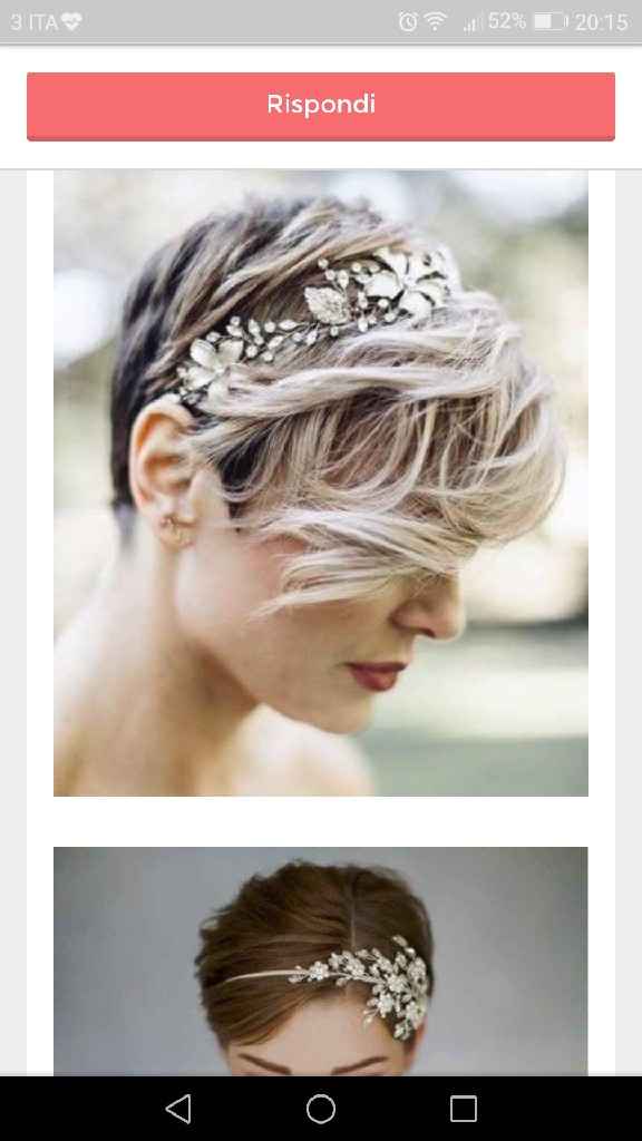 Spose con i capelli cortissimi - 1