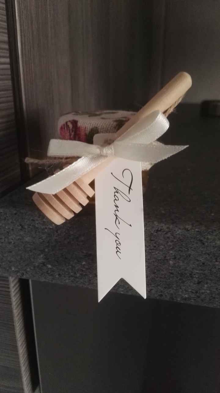 Segnaposto vasetti di miele - 2