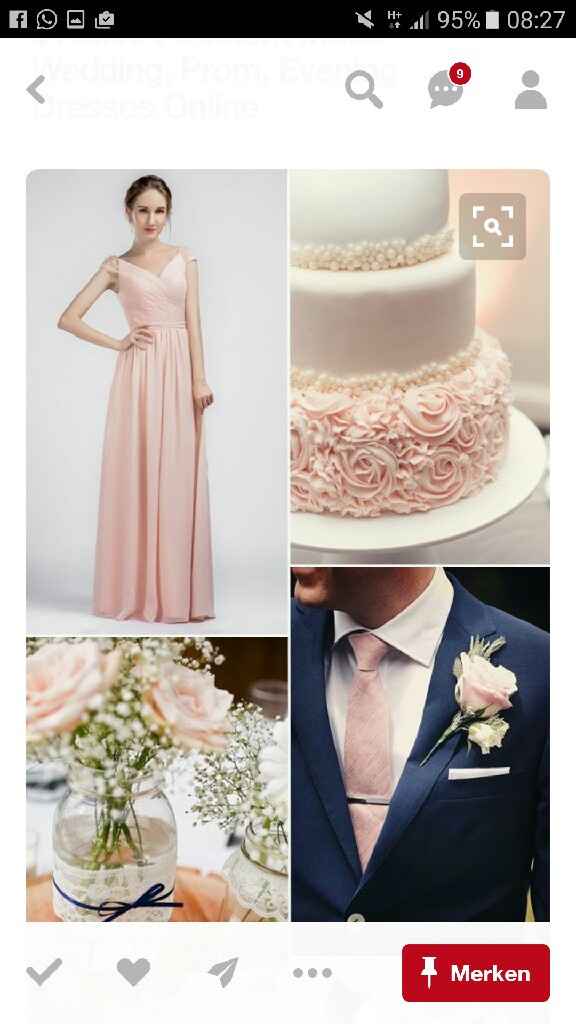 Colori: blush/pink & navy - 1