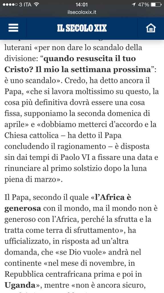 E se spostano la pasqua...? - 1